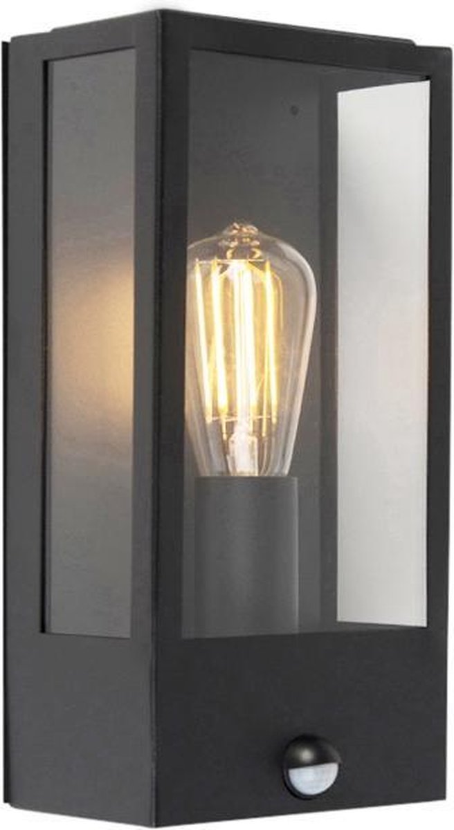 QAZQA rotterdam - Moderne Wandlamp met Bewegingsmelder